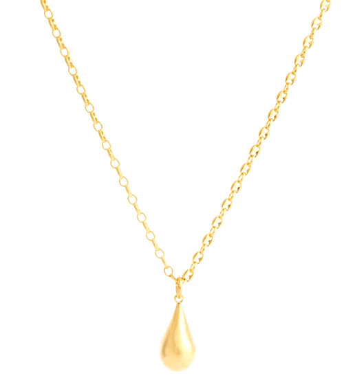 Dew Drop Pendant 18kt gold vermeil necklace, Sophie Buhai